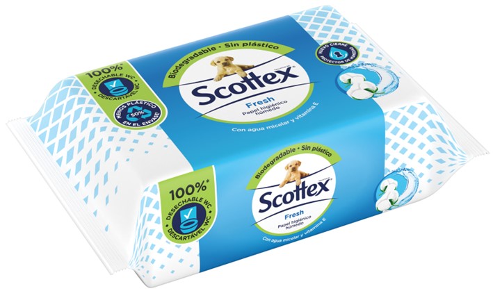 A0242-001  SCOTTEX TOALLITA WC FRESH JUMBO 74 UNDS.