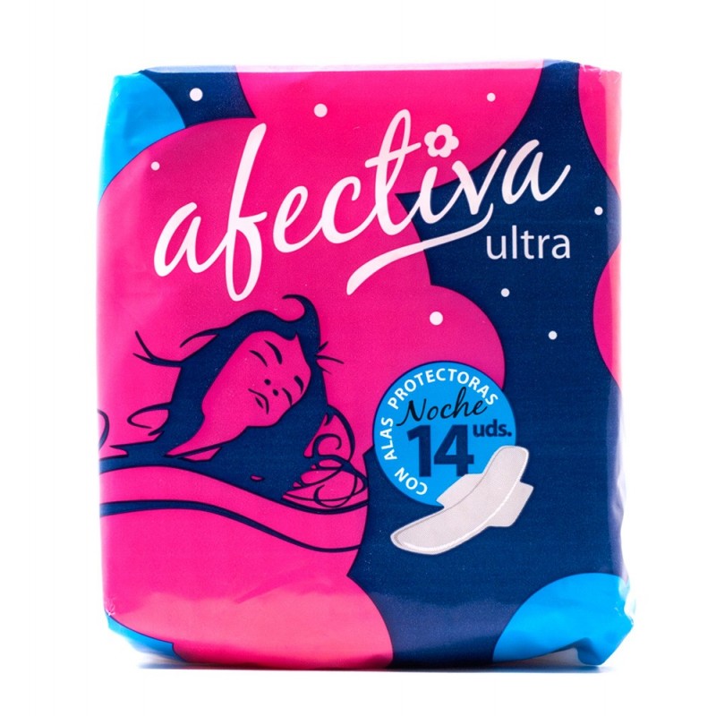 A0263  AFECTIVA COMPRESA ALAS NOCHE 14 UNIDADES