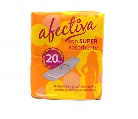 A0267  AFECTIVA COMPRESA PLEGADA 20 UNIDADES