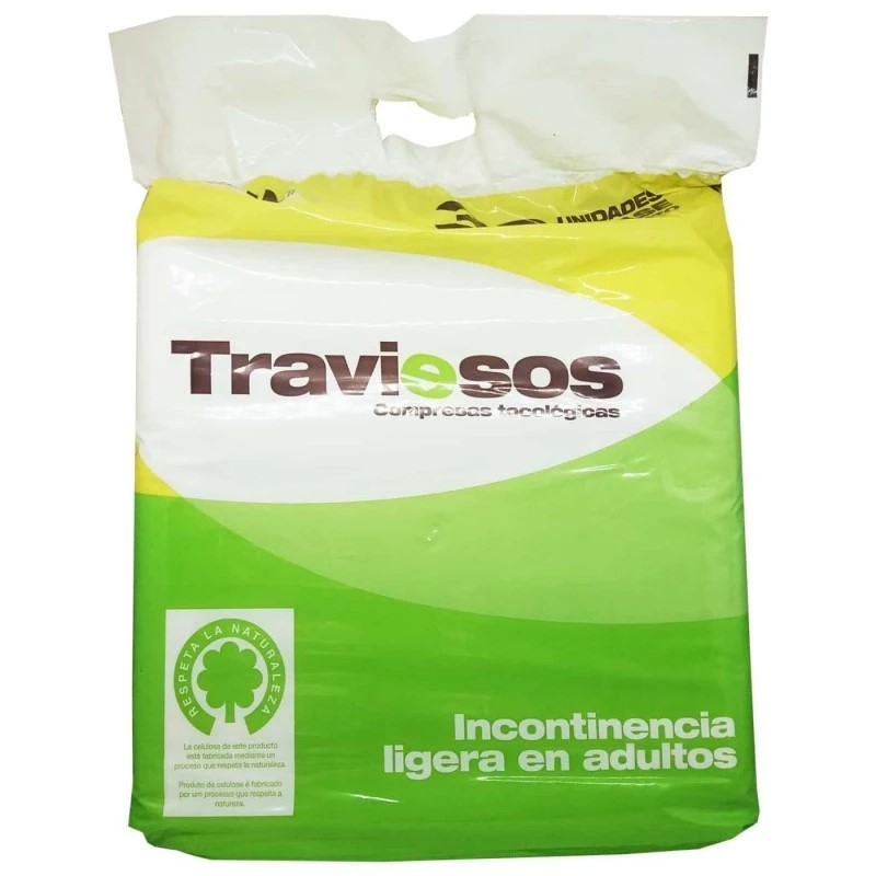 A0268  TRAVIESOS PAÑAL 36 UNIDADES (COMPRESAS TOCOLÓGICAS)