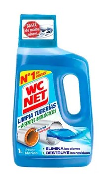 A0302  WC NET LIMPIATUBERIAS BIO CLP 12X1000ML