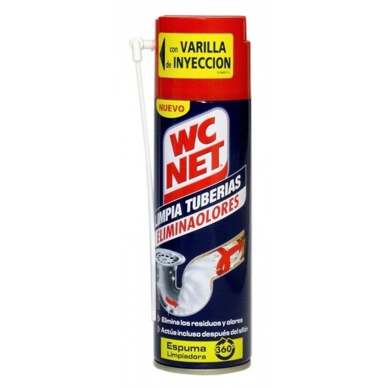 A0304  WC NET LIMPIATUBERÍAS ESPUMA 360