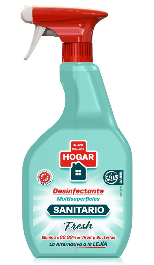 A0315-027  LA SALUD DESINFECTANTE SANITARIO FRESH 750 ML. PISTOLA