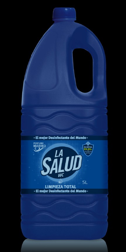A0315-107  LA SALUD LEJIA BAÑOS-WC AZUL 5L.