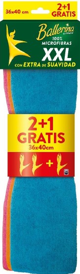 A0325  BALLERINA MICROFIBRAS 2+1 XXL