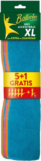 A0326  BALLERINA MICROFIBRAS 5+1 XL