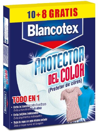 A0342  BLANCOTEX TOALLITAS PROTECTOR COLOR 10+8 UND