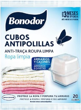 A0344  BONODOR 20 CUBOS ROPA LIMPIA
