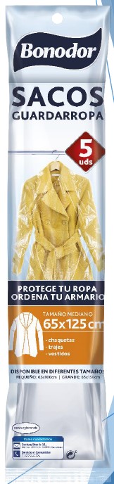 A0357  BONODOR SACOS GUARDARROPA Nº2-5 UND