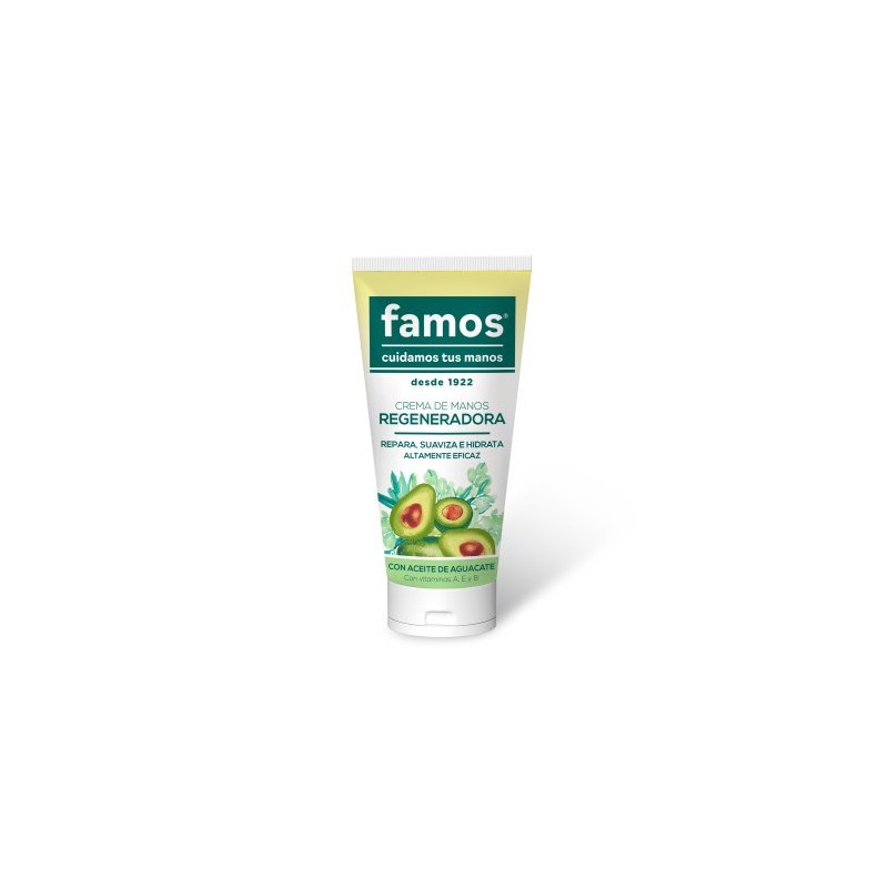 A0377  FAMOS CREMA REGENERADORA TUBO 100 ML
