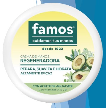 A0378  FAMOS REGENERADORA TARRINA 250 ML