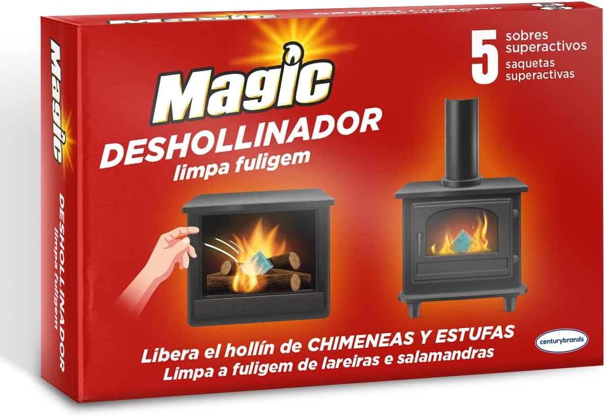 A0400  MAGIC DESHOLLINADOR CHIMENEAS/ESTUFAS 5 UNX5 GR