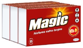 A0403  MAGIC FOSFOROS EXTRA LARGOS 55 UN (PACK 3)