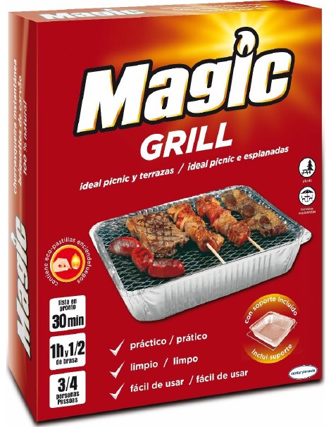 A0407  MAGIC GRILL "ESPECIAL BRIQUETAS"