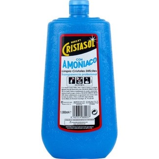 A0419  CRISTASOL LIMPIA CRISTALES AMONIACO BOTELLA CLÁSICA 1L.