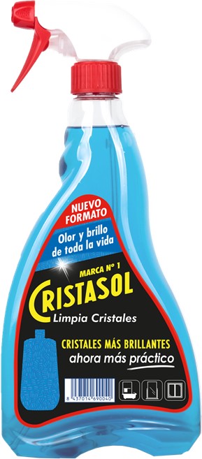 A0421  CRISTASOL LIMPIA CRISTALES DE TODA LA VIDA SPRAY 750 ML.