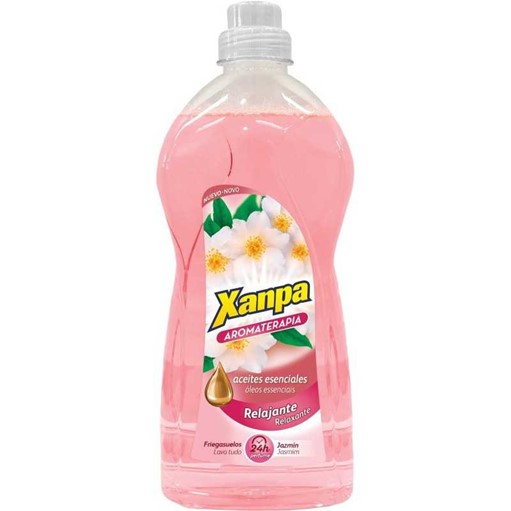 A0436  XANPA FREGASUELOS AROMATERAPIA RELAJANTE JAZMÍN 1,5 L.