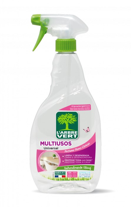A0452  L'ARBRE VERT MULTIUSOS CITRUS DESENGRASANTE PISTOLA 740 ML.