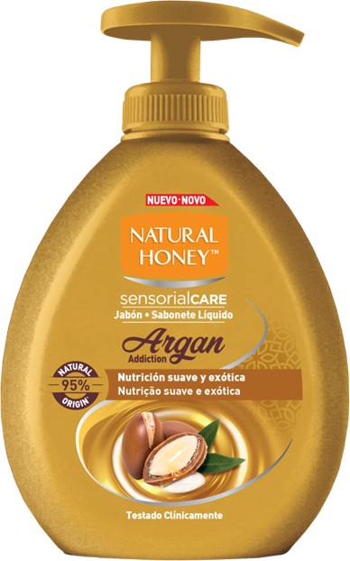 A0488  NATURAL HONEY JABÓN DE MANOS ARGAN 300ML