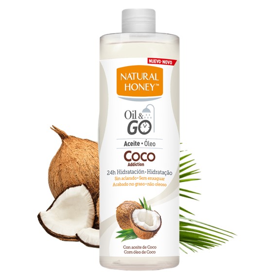 A0503  NATURAL HONEY OIL&GO COCO 1X6X250 ML.