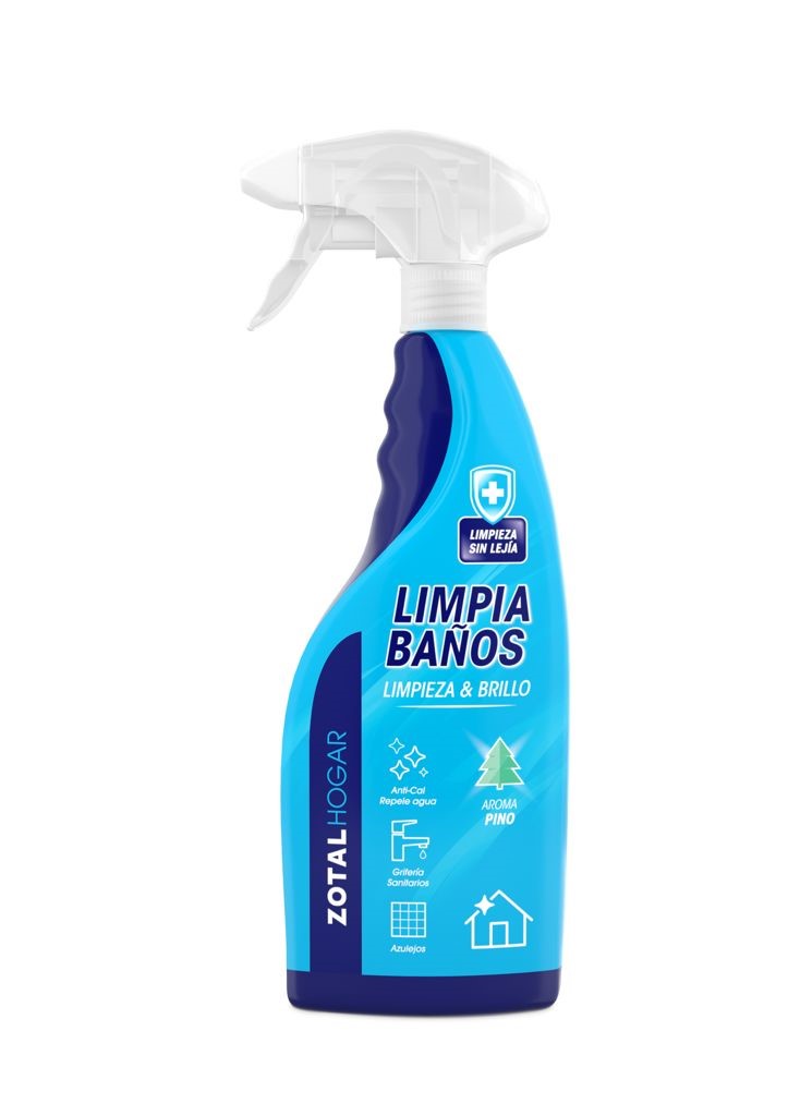A0532  ZOTAL HOGAR LIMPIABAÑOS 750ML PISTOLA