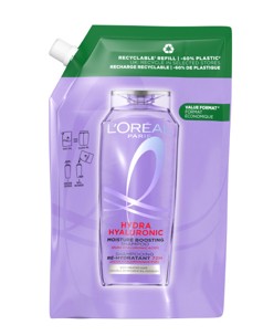 A0551  ELVIVE CHAMPÚ ECO-PACK HIDRA HIALURONICO 500 ML (PELOS TEÑIDO)