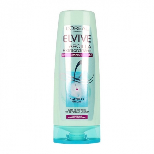 A0564  ELVIVE ACONDICIONADOR PURIFICANTE ARCILLA EXTRAORDINARIA 370ML (PELO GRASO)