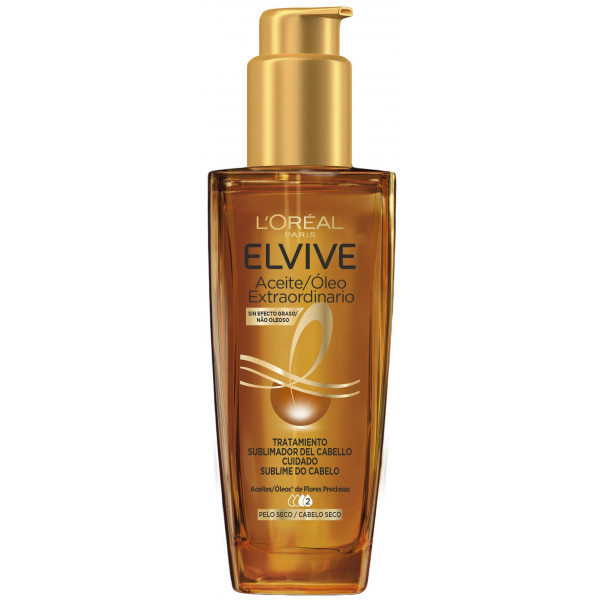 A0576  ELVIVE ACEITE EXTRAORDINARIO UNIVERSAL 100ML (TODO TIPO DE PELO - PELO SUBLIME BRILLANTE Y SUAVE)