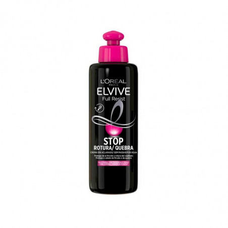 A0585  ELVIVE CREMA DE PEINADO SIN ACLARADO FULL RESIST 200 ML (PROTEGE DE LA FRICCIÓN Y ROTURA DEL CEPILLADO)