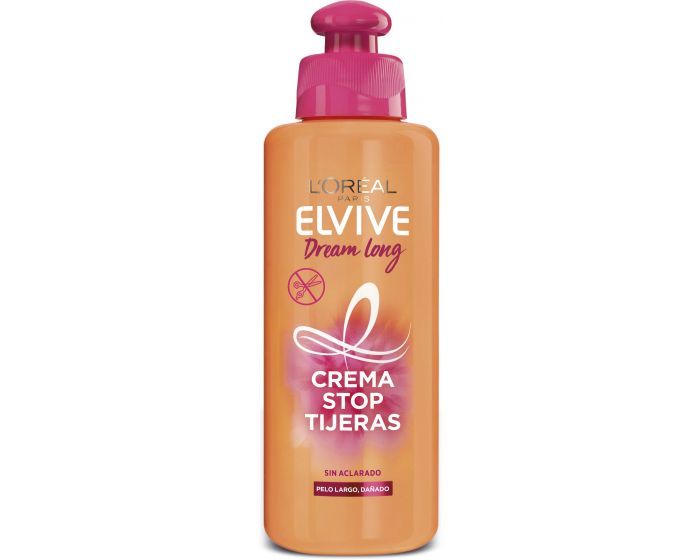 A0586  ELVIVE CREMA DE PEINADO SIN ACLARADO DREAM LONG 200 ML (STOP TIJERAS)