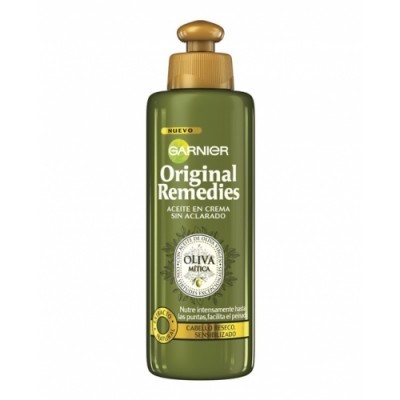 A0675  ORIGINAL REMEDIES ACEITE EN CREMA SIN ACLARADO OLIVA MITICA 200ML