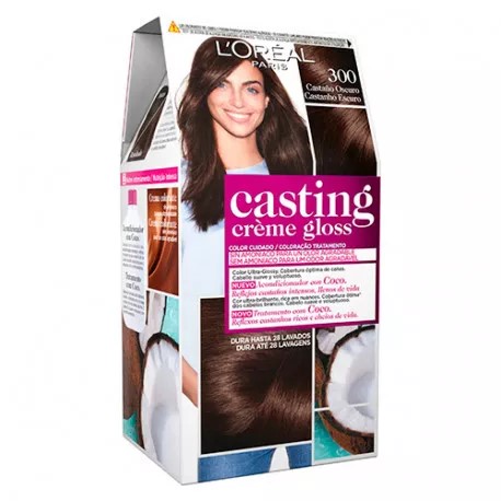 A0724  CASTING CREM GLOSS 300 CASTAÑO OSCURO