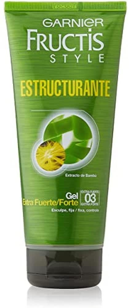 A0829  FRUCTIS STYLE GEL TUBO ESTRUCTURANTE 200 ML (ESCULPE Y FIJA)