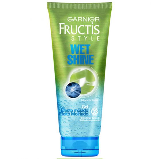 A0832  FRUCTIS STYLE GEL TUBO WET SHINE 200 ML (EFECTO MOJADO)