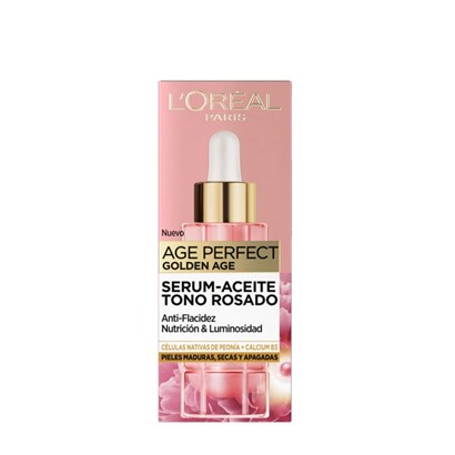 A0842  AGE PERFECT GOLDEN AGE SERUM ACEITE TONO ROSADO - ANTIFLACIDEZ (NUTRICIÓN Y LUMINOSIDAD)