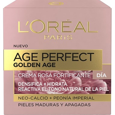 A0843  AGE PERFECT GOLDEN AGE CREMA ROSA DE DIA 50 ML CON FORTIFICANTE
