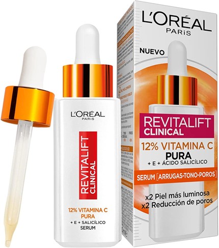 A0863  REVITALIFT CLINICAL 12% VITAMINA C PURA SERUM 30 ML (PIEL MAS LISA X3)