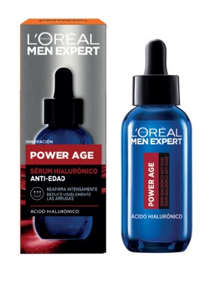 A0885  MEN EXPERT POWER AGE SERUM HIALURONICO ANTI-EDAD 30ML