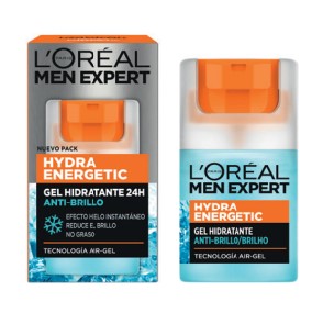 A0888  MEN EXPERT HYDRA ENERGETIC GEL HIDRATANTE 24H. EFECTO HIELO 50 ML