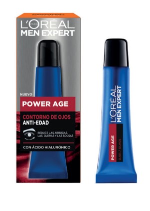 A0895  MEN EXPERT POWER AGE CONTORNO OJOS ANTI-EDAD HIALURONICO 200ML