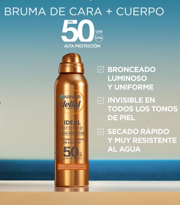 A0955  DELIAL BRUMA IDEAL BRONZE IP50 150 ML