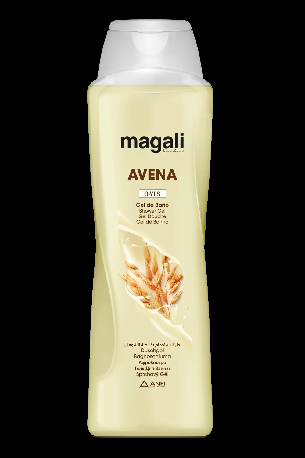 A0974  MAGALI GEL DE BAÑO AVENA 750ML