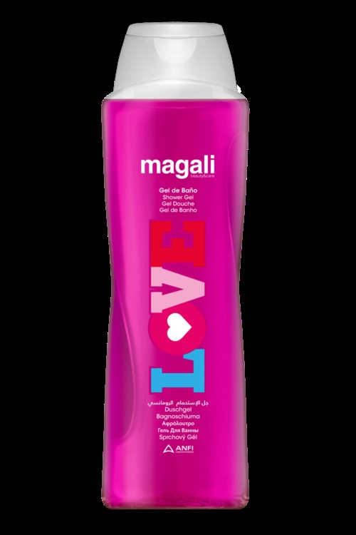 A0980  MAGALI GEL DE BAÑO LOVE 750ML