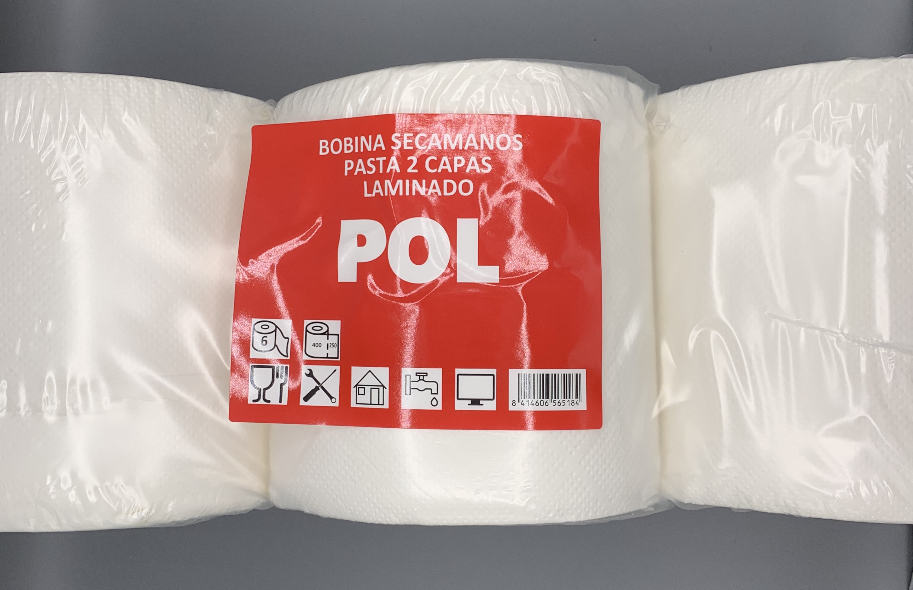 A0995  POL SECAMANOS SMART 220 SERVICIOS 6 ROLLOS LAMINADO