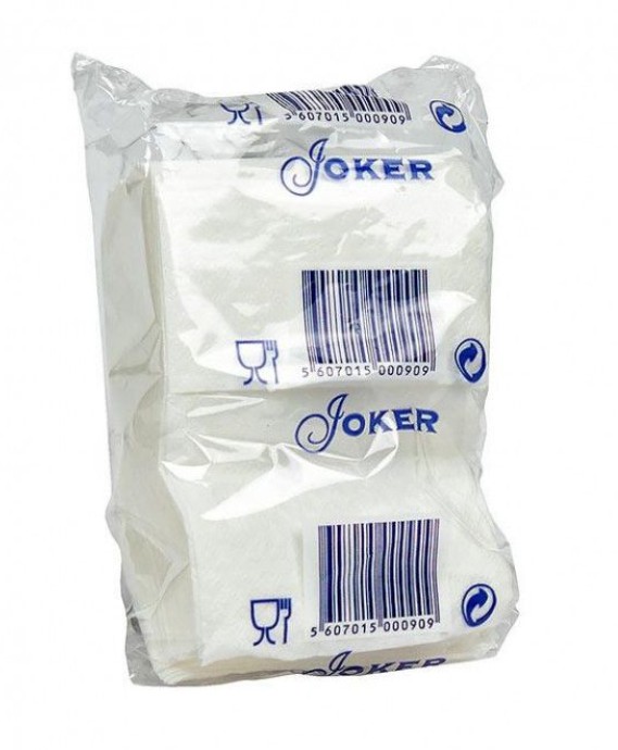 A1003-001  JOKER MINISERVIS 17X17 TISU 60 PAQUETES X 100 UNDS.(6.000 UNDS)