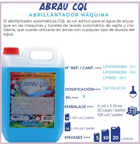 A1065  ABRILLANTADOR MAQUINA 5 LITROS