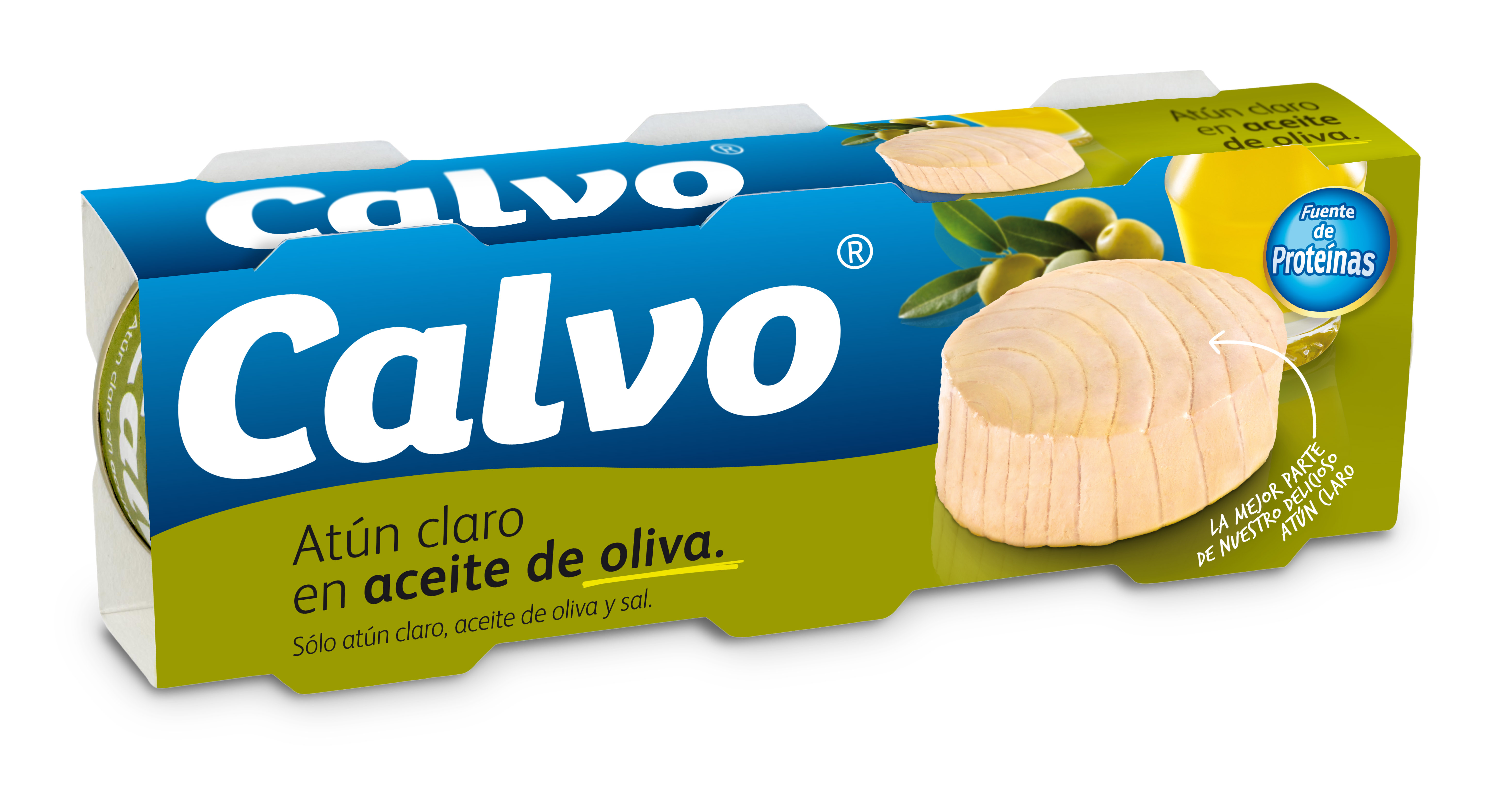 A1129  CALVO ATUN CLARO ACEITE OLIVA P-3 RP 65GR. R20