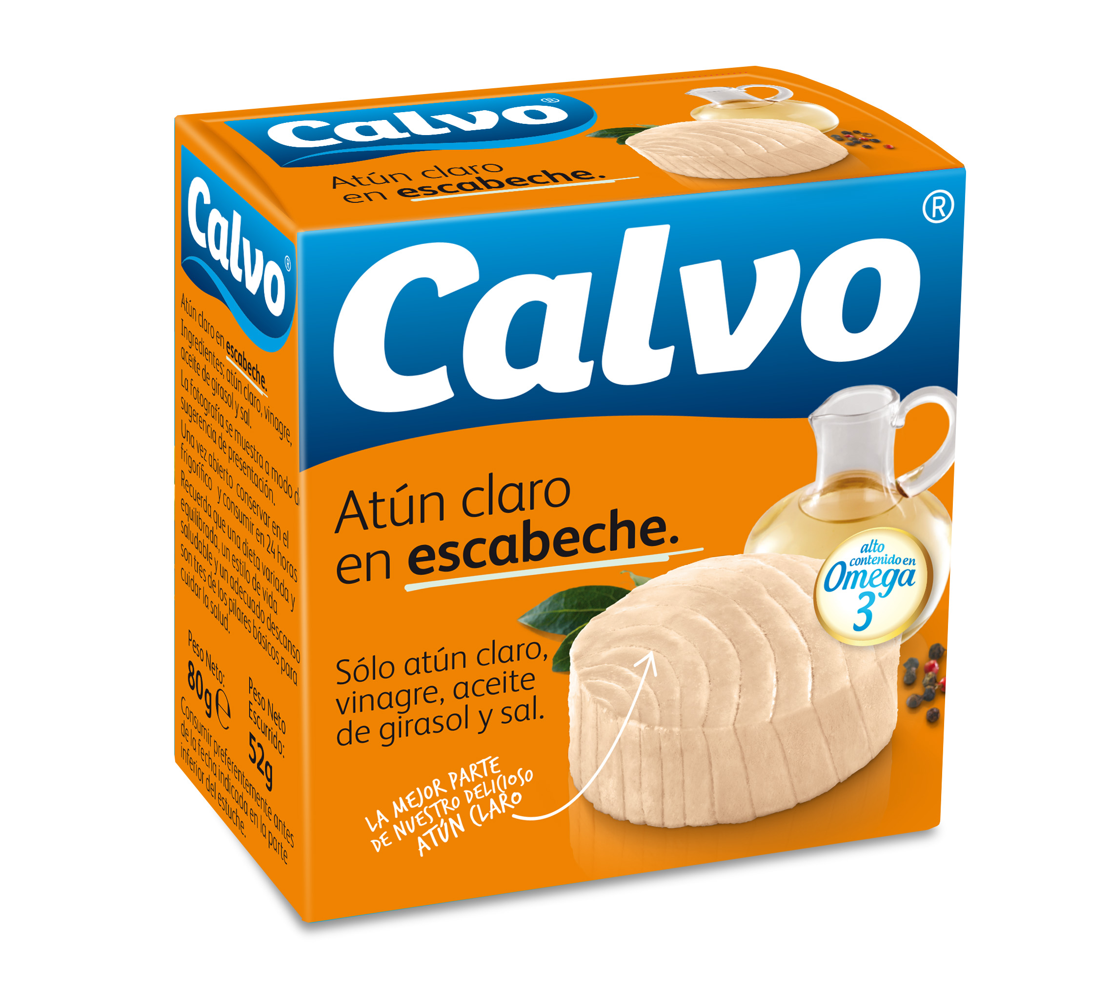 A1144  CALVO ATUN CLARO ESCABECHE RO80 FJ R24