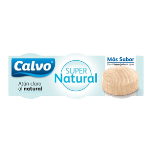 A1152  CALVO ATÚN CLARO SUPERNATURAL P-3 X 65 GRAMOS RETRÁCTIL 20