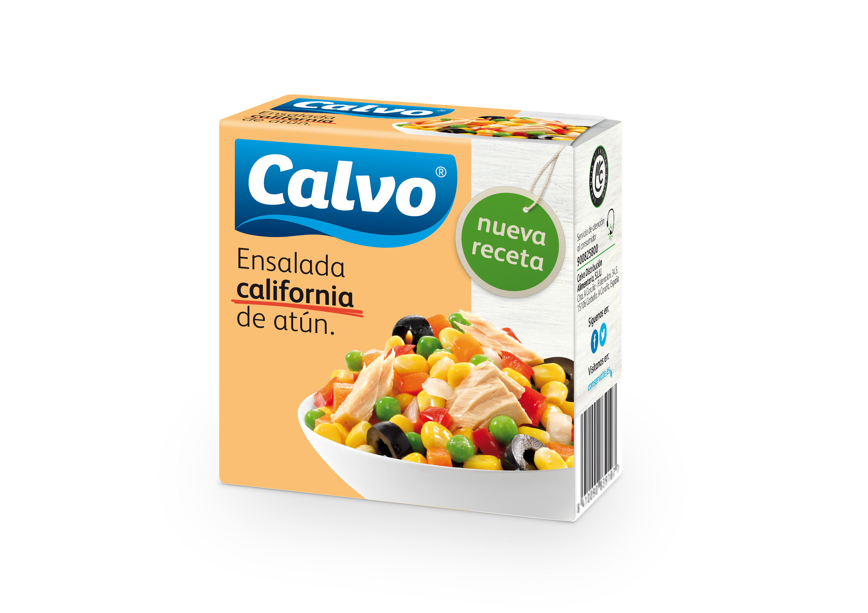 A1185  CALVO ENSALADA CALIFORNIA 150 GR. R24
